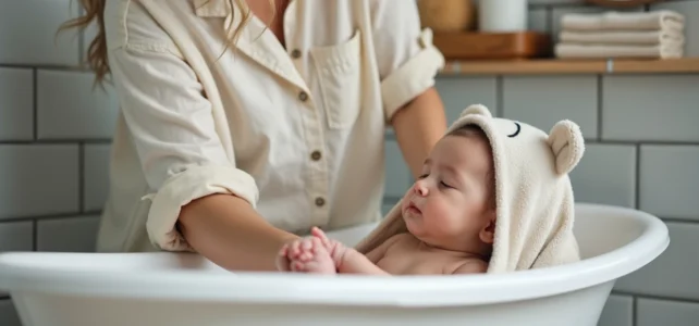 Pourquoi le bain peut-il fatiguer bébé ? Comprendre les effets sur son énergie